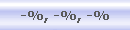 -%, -%, -%